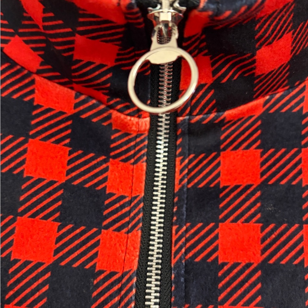 Crazy Train Pullover Sweater Mock Turtleneck Plai… - image 2